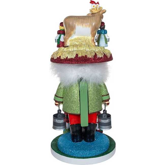 16.5-Inch Hollywood Nutcrackers 8 Maids A Milking Nutcracker - Nutcrackers - 3