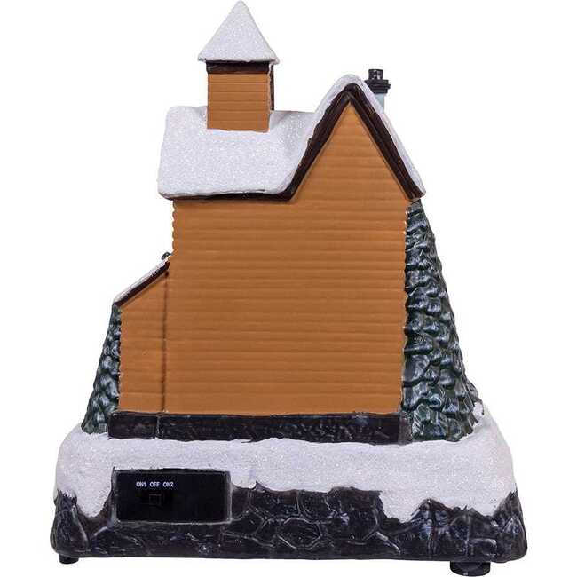 8.5-Inch Battery Operated Lighted Musical Santa Village Scene - Other Accents - 3