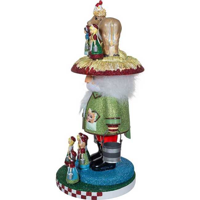 16.5-Inch Hollywood Nutcrackers 8 Maids A Milking Nutcracker - Nutcrackers - 4