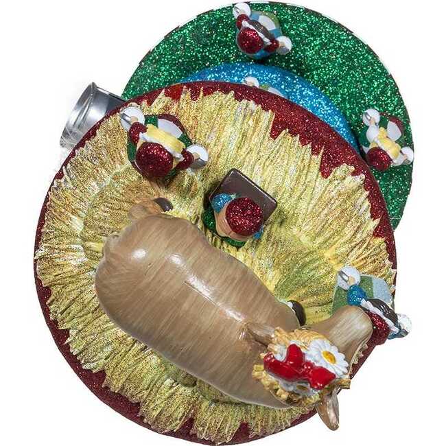 16.5-Inch Hollywood Nutcrackers 8 Maids A Milking Nutcracker - Nutcrackers - 5