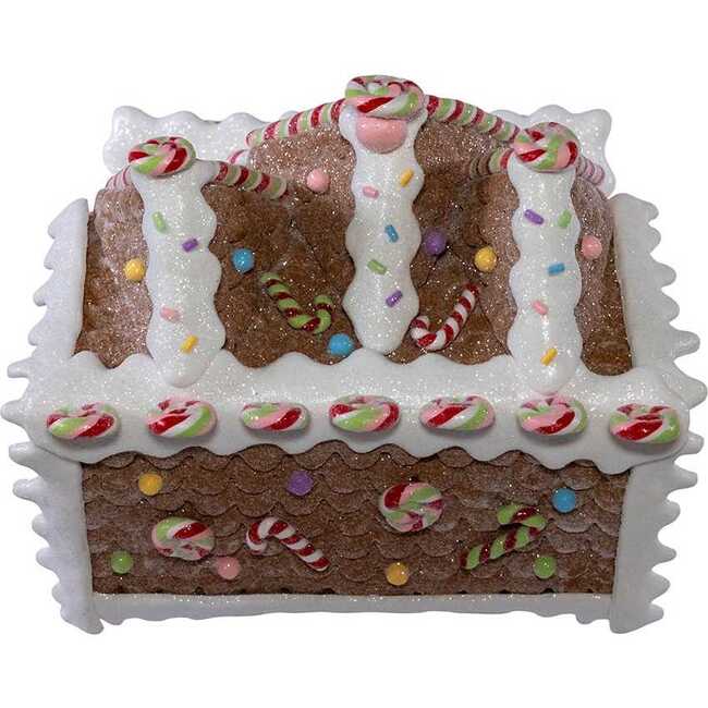 8.46-Inch Battery Operated LED Lighted Gingerbread Lollipop Shop - Other Accents - 5