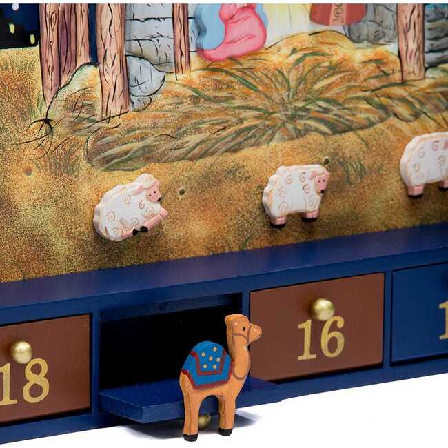 16.75-Inch Nativity Advent Calendar, 25 Pieces - Advent Calendars - 5