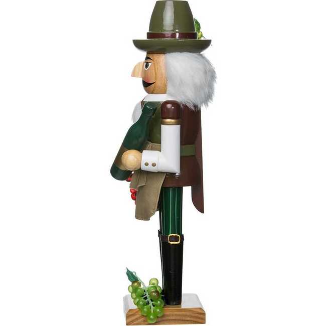 15-Inch Wooden Wine Grower Nutcracker - Nutcrackers - 3
