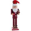 15-Inch Santa With Red Pajamas Nutcracker - Nutcrackers - 1 - thumbnail