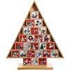 15-Inch Wooden Tree Advent Calendar - Advent Calendars - 1 - thumbnail
