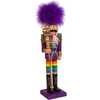 15-Inch Wooden Gay Pride Nutcracker - Nutcrackers - 2
