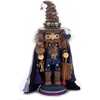 15-Inch Hollywood Wizard Nutcracker with Owl - Nutcrackers - 1 - thumbnail