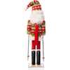 15-Inch Ski Santa With Christmas Sweater Nutcracker - Nutcrackers - 3