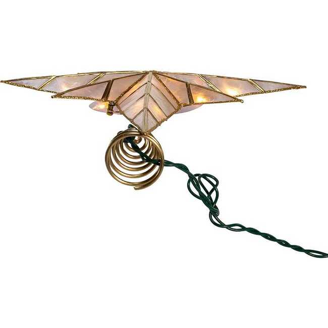 16.7-Inch UL 10-Light Bethlehem Star Treetop - Other Accents - 7