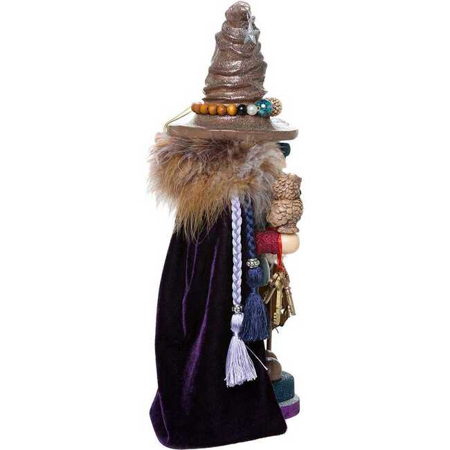 15-Inch Hollywood Wizard Nutcracker with Owl - Nutcrackers - 4