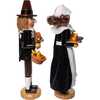15-Inch Pilgrim Nutcrackers 2-Piece Set - Nutcrackers - 2