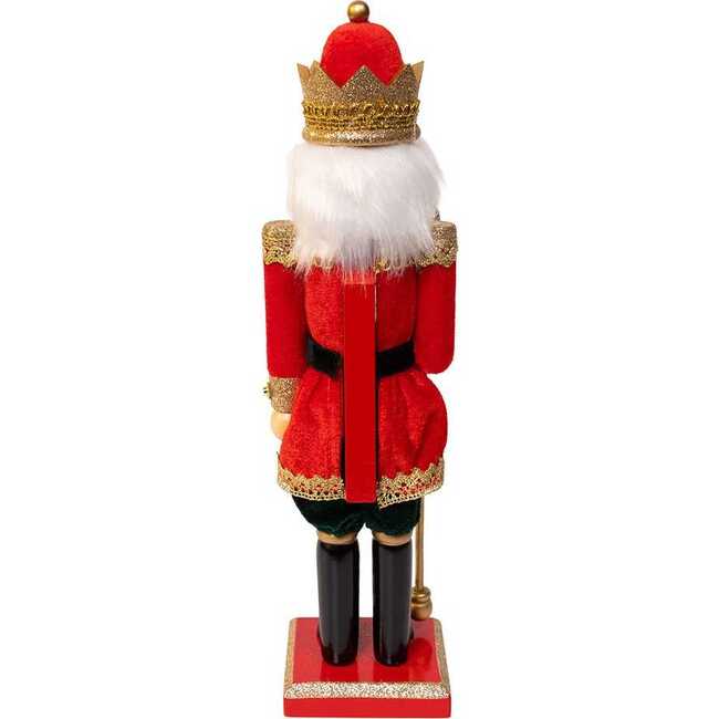 15-Inch Red and Green King Nutcracker - Nutcrackers - 3