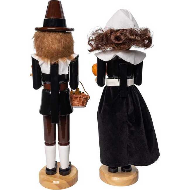 15-Inch Pilgrim Nutcrackers 2-Piece Set - Nutcrackers - 3