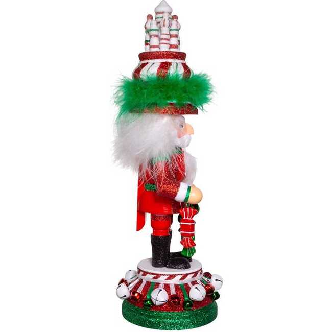 15-Inch Hollywood Nutcrackers Red, White and Green Candy Tower Hat Nutcracker - Nutcrackers - 2