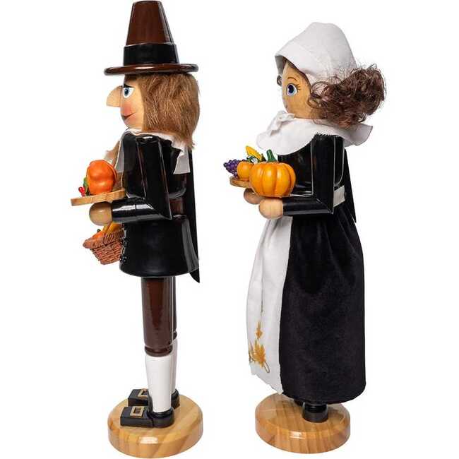 15-Inch Pilgrim Nutcrackers 2-Piece Set - Nutcrackers - 4