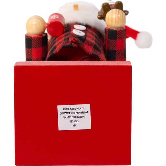 15-Inch Santa With Red Pajamas Nutcracker - Nutcrackers - 6