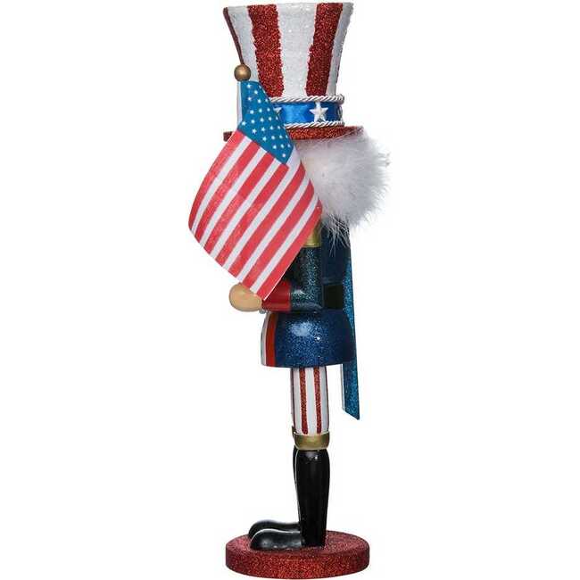 15-Inch Hollywood Wooden Uncle Sam Nutcracker - Nutcrackers - 5