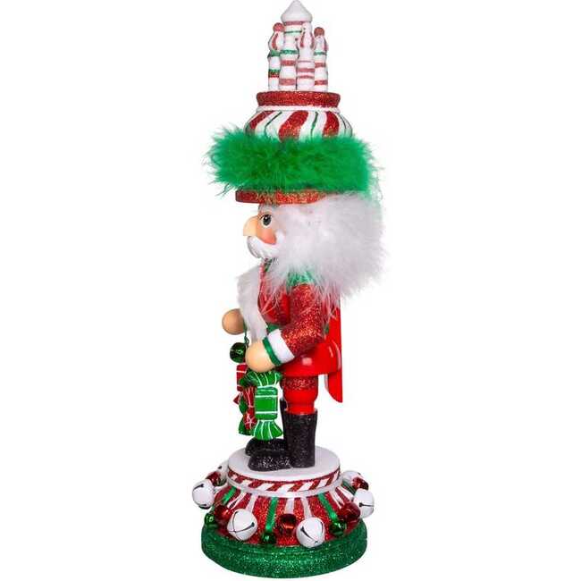 15-Inch Hollywood Nutcrackers Red, White and Green Candy Tower Hat Nutcracker - Nutcrackers - 4