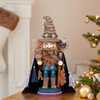 15-Inch Hollywood Wizard Nutcracker with Owl - Nutcrackers - 7