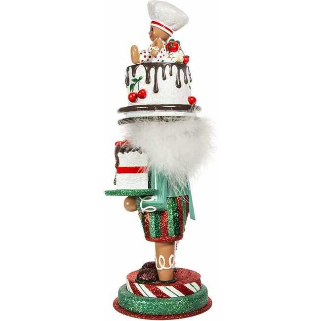 15-Inch Hollywood Nutcracker with Gingerbread Baker Hat - Nutcrackers - 3