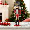 15-Inch Hollywood Red and Black Soldier Nutcracker - Nutcrackers - 7