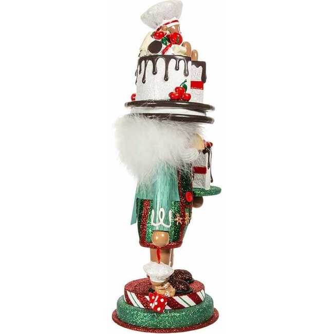 15-Inch Hollywood Nutcracker with Gingerbread Baker Hat - Nutcrackers - 4