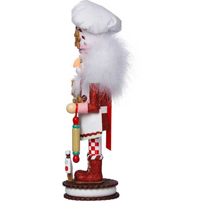 15-Inch Gingerbread Chef Nutcracker - Nutcrackers - 4