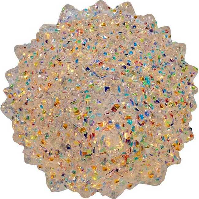 15.5-Inch Battery Operated LED Silver Iridescent Tabletop Christmas Tree - Other Accents - 3