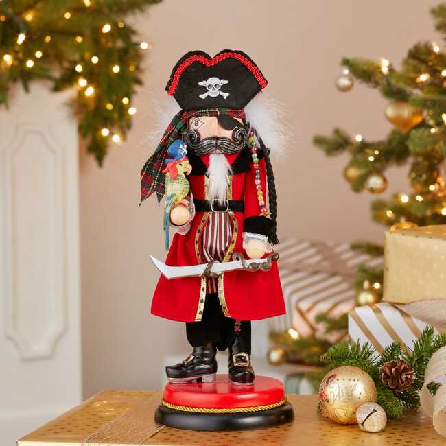 15-Inch Hollywood Pirate Nutcracker - Nutcrackers - 7