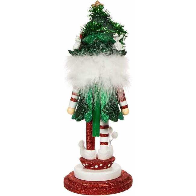 14-Inch Hollywood Cats In Tree Hat Nutcracker - Nutcrackers - 2
