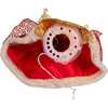 14-Inch UL 10-Light Red and Gold Angel Tree Topper - Other Accents - 6