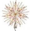 14-Inch 7-Point Natural Capiz Star Lighted Treetop - Other Accents - 1 - thumbnail