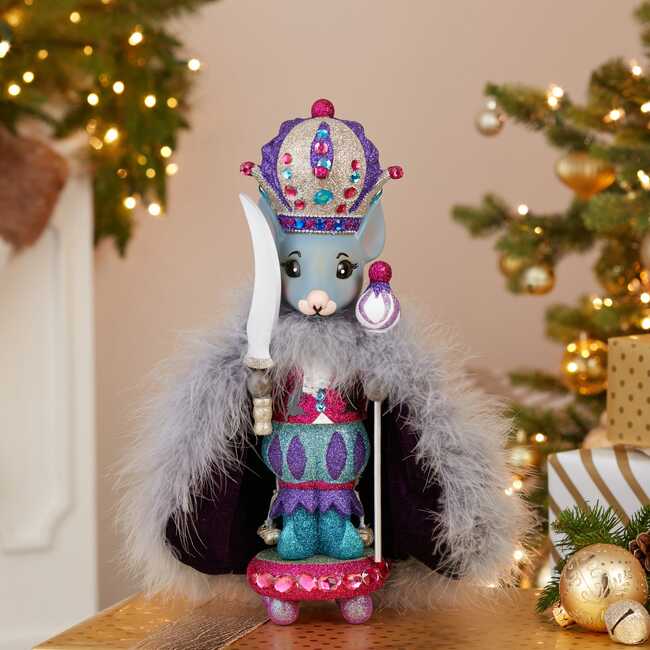 15-Inch Hollywood Mouse King Nutcracker - Nutcrackers - 6