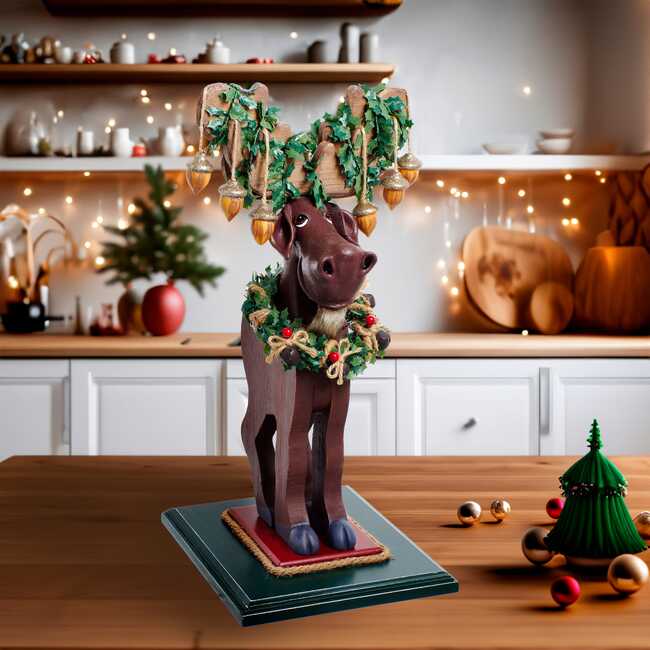 15-Inch Hollywood Moose Nutcracker - Nutcrackers - 7