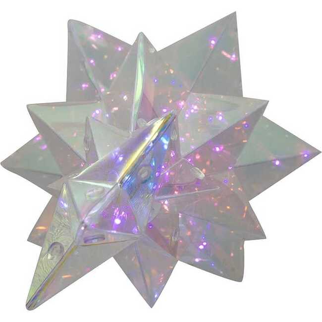 15-Inch Battery-Operated Lighted Magical Iridescence Holographic Tabletop Christmas Tree - Other Accents - 5