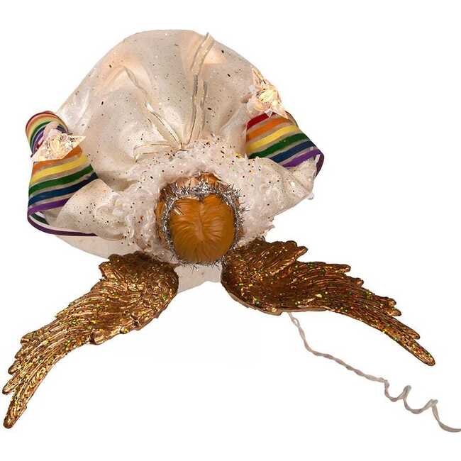14-Inch 10-Light Pride Angel Tree Topper - Other Accents - 5