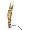 14-Inch 10-Light 7-Point LED Gold Glittered Star Tree Topper - Other Accents - 3