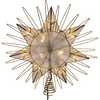14-Inch 10-Light 7-Point LED Gold Glittered Star Tree Topper - Other Accents - 4