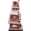 13-Inch Gingerbread Cookie 3-Layered LED House - Other Accents - 2