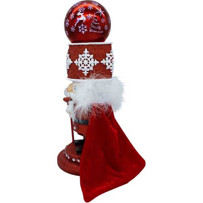 14.5-Inch Hollywood Nutcrackers Musical Red Soldier With Water Globe Nutcracker - Nutcrackers - 4