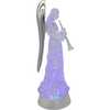 13.25-Inch Battery-Operated USB LED Lighted Angel With Horn Water Globe - Other Accents - 2