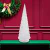 14-Inch Battery-Operated Clear and Silver Lava Light Tree - Other Accents - 6