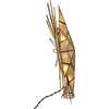 14-Inch 10-Light 7-Point LED Gold Glittered Star Tree Topper - Other Accents - 5