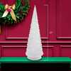14-Inch Battery-Operated Clear and Silver Lava Light Tree - Other Accents - 7