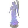 13.25-Inch Battery-Operated USB LED Lighted Angel With Horn Water Globe - Other Accents - 4