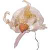 14-Inch Fiber Optic Ivory and Gold Animated LED Angel Treetop - Other Accents - 6