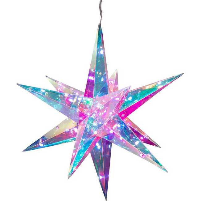 13.25-Inch 40-Light RGB Smart LED Holographic Starburst - Other Accents - 3