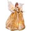 12-Inch UL 10-Light Gold Angel Treetop - Other Accents - 2