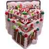 13-Inch Gingerbread Cookie 3-Layered LED House - Other Accents - 5
