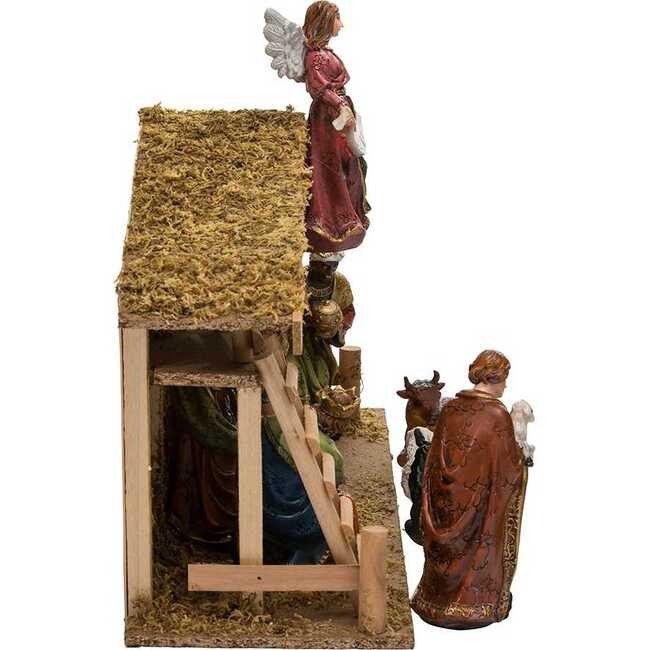 12-Piece Nativity Set with Wooden Stable - Other Accents - 2